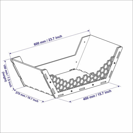 dimensions of cat wall bed