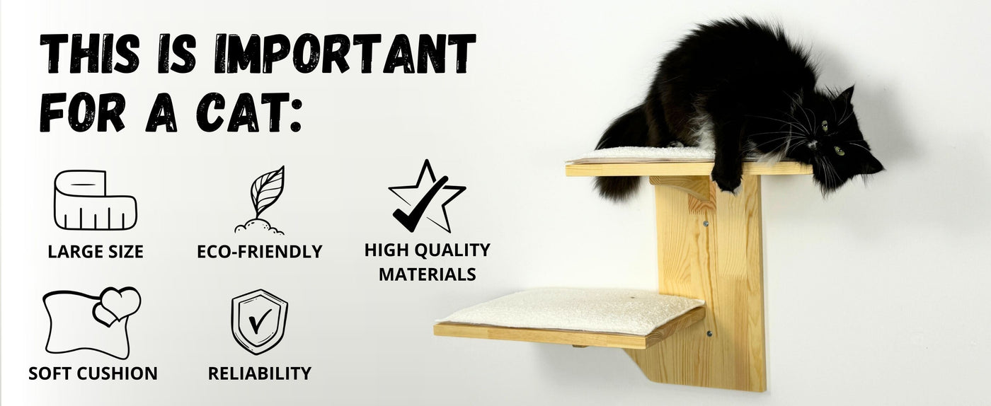 cat shelves for walls