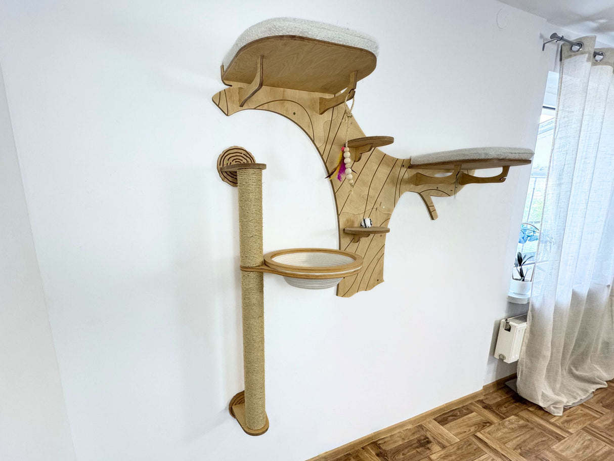 scratching pole for cat