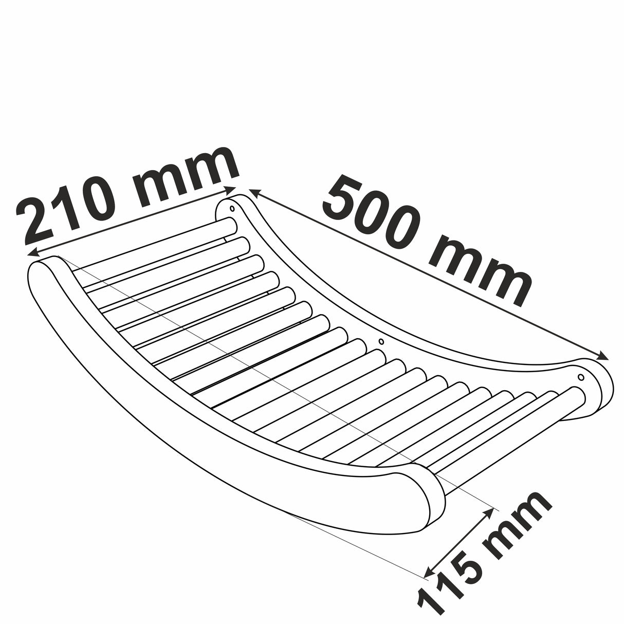 Cat wave shelf size