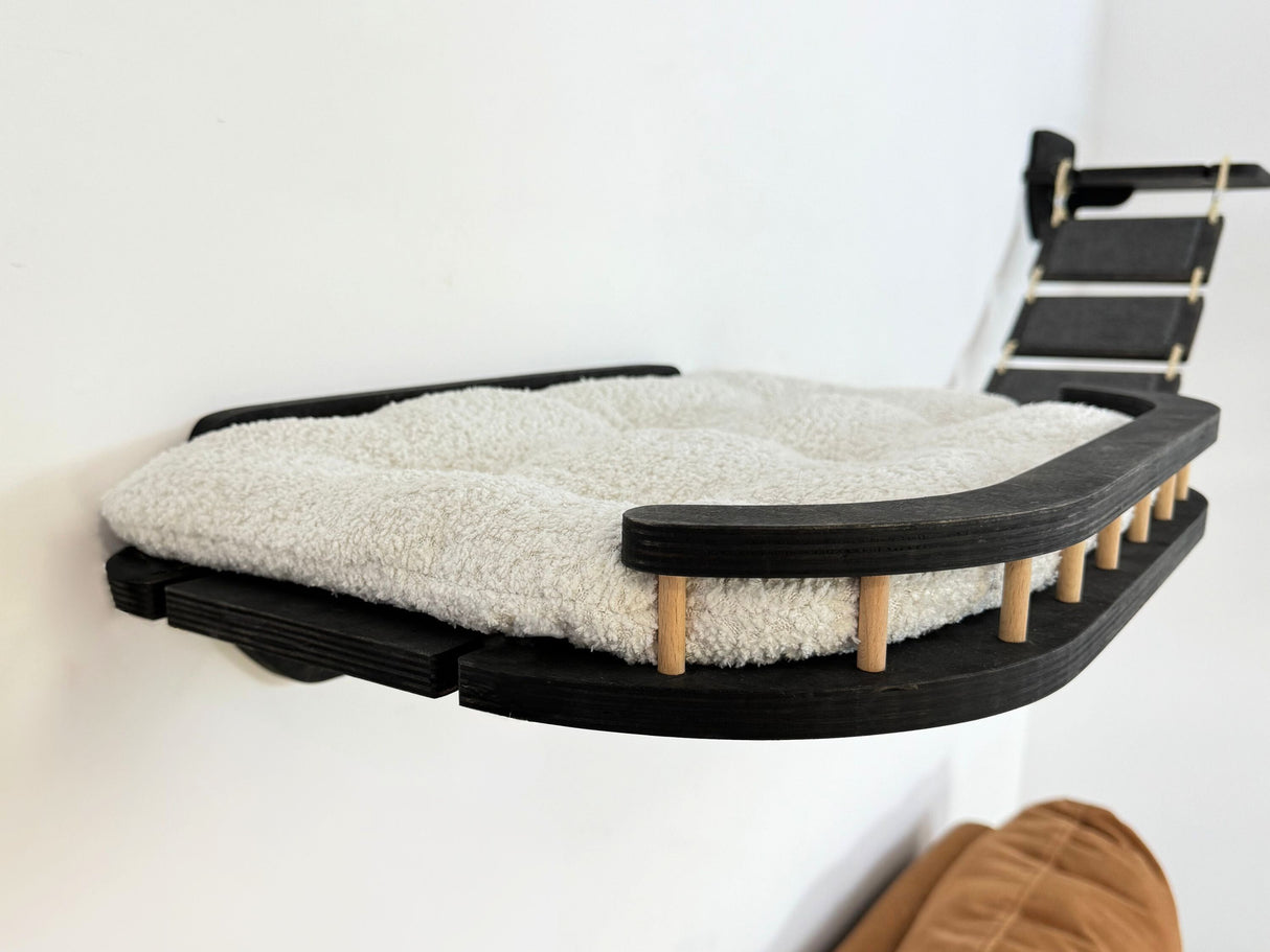 wall mounted cat shelves