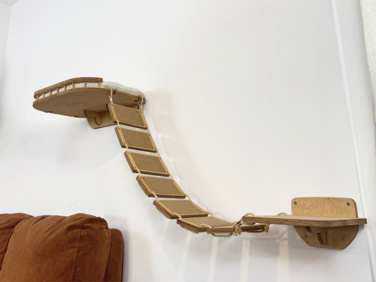 cat wall shelves