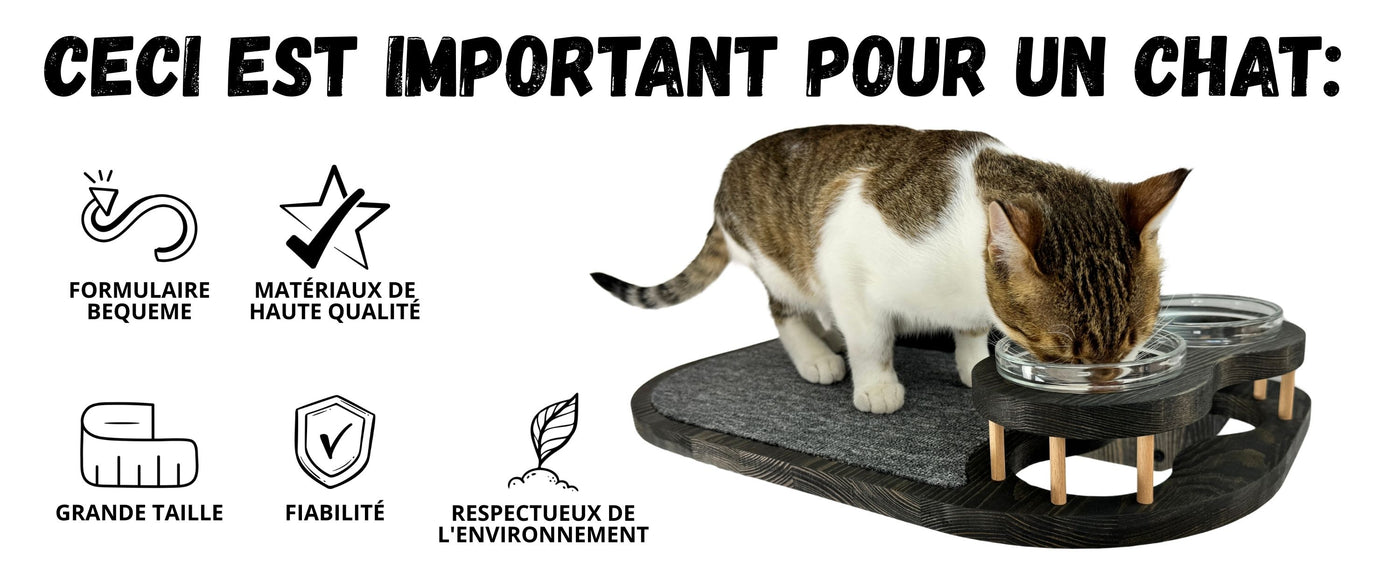 lit pour chat en bois