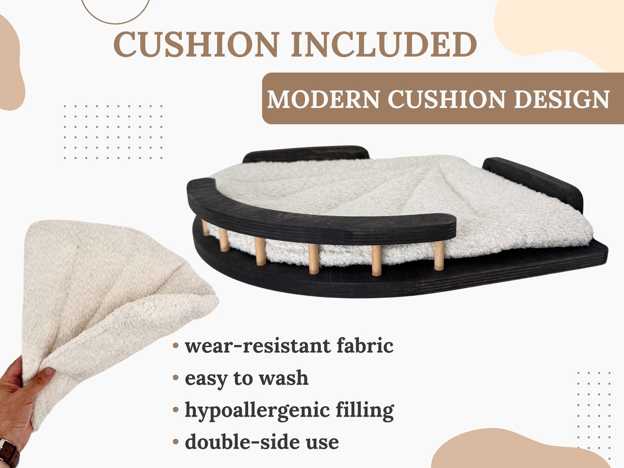 wall mounted cat shelves