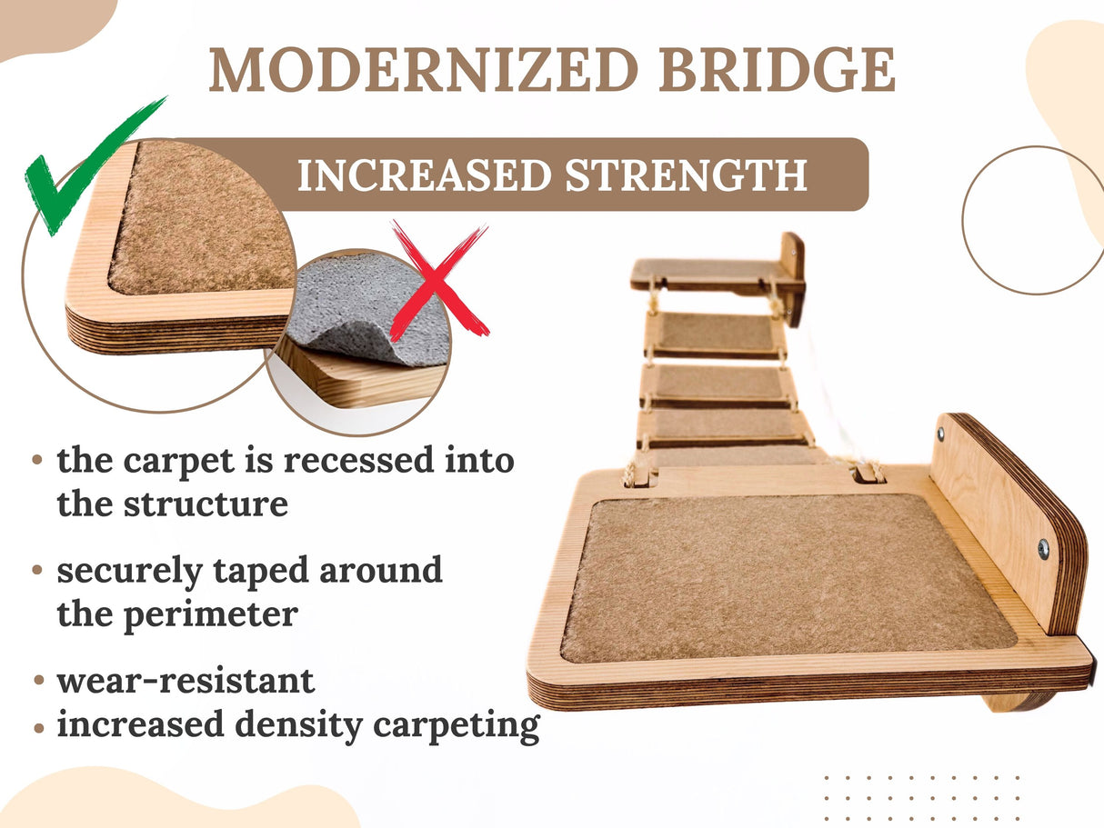 cat bridge for wall