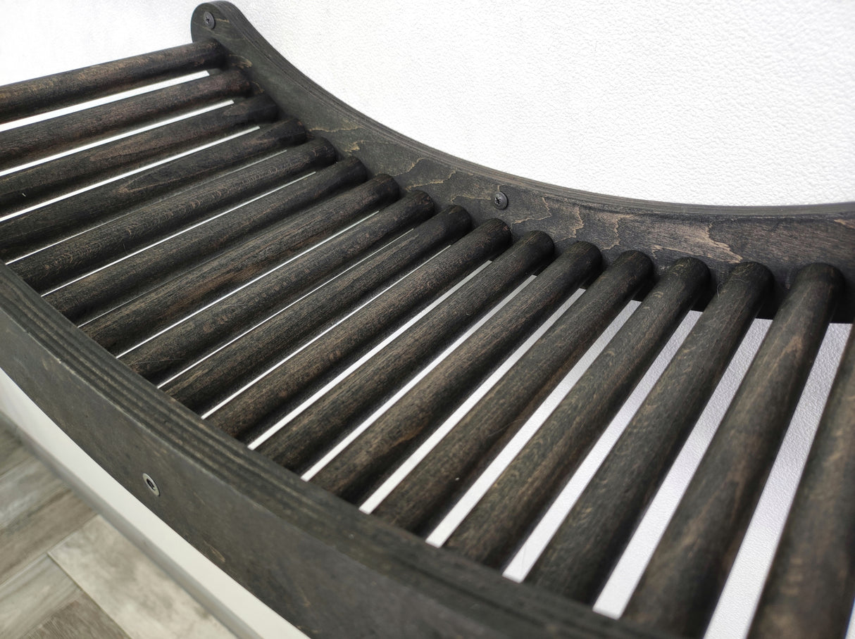 Cat wave shelf - dark color