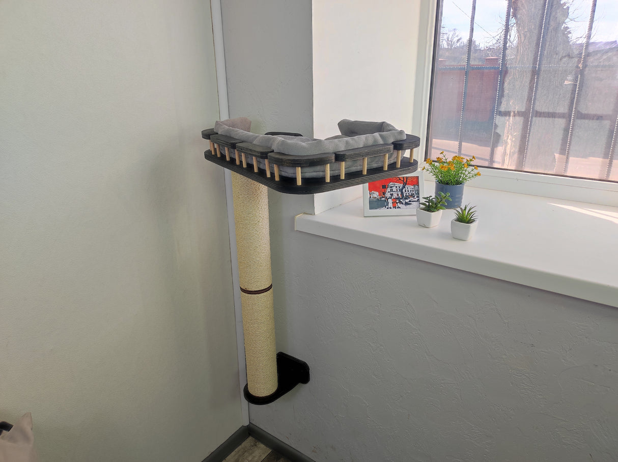 Cat Window Scratching Pole