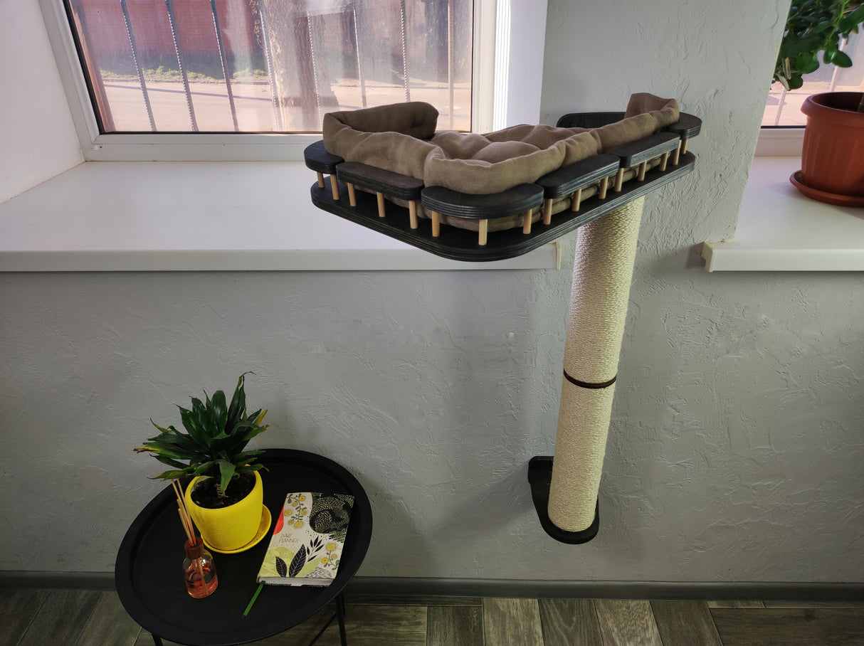 Cat Window Scratching Pole