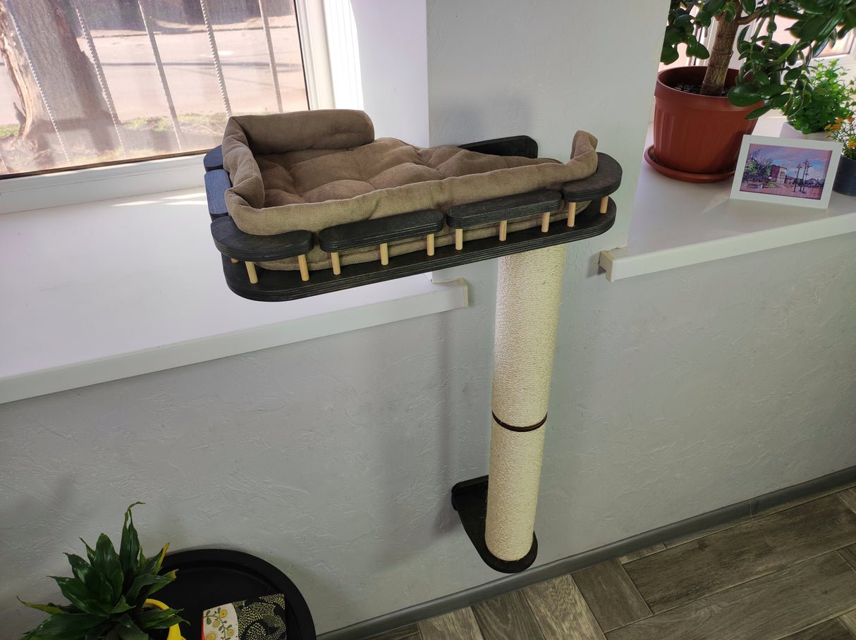 Cat Window Scratching Pole
