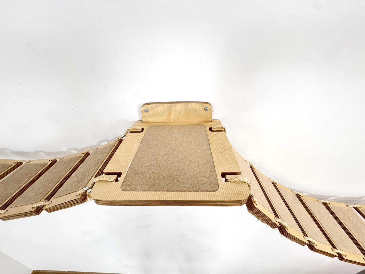 cat bridge wall