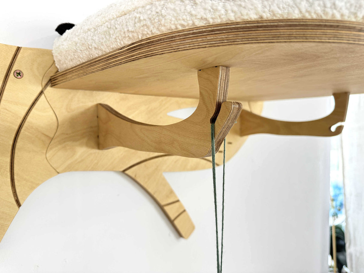 wall mounted cat shelves