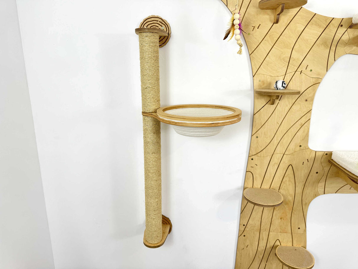 wall mounted scratching post