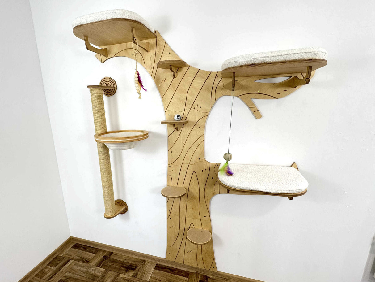 stylish cat scratching post