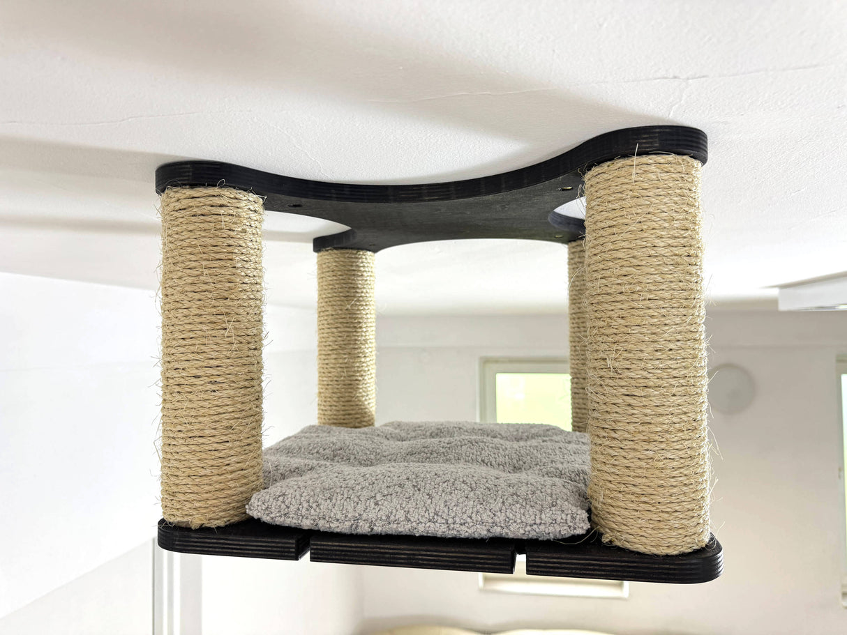 Modern Cat Ceiling Shelf
