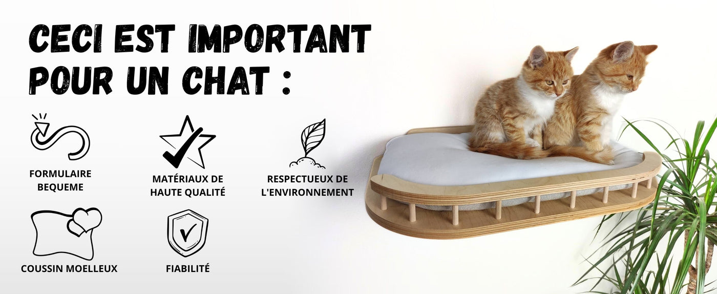 mur de lit pour chat