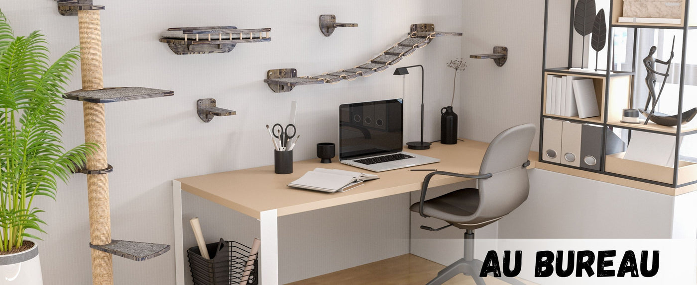 éléments muraux pour chats