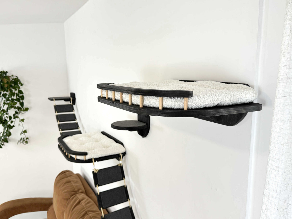 cat wall steps