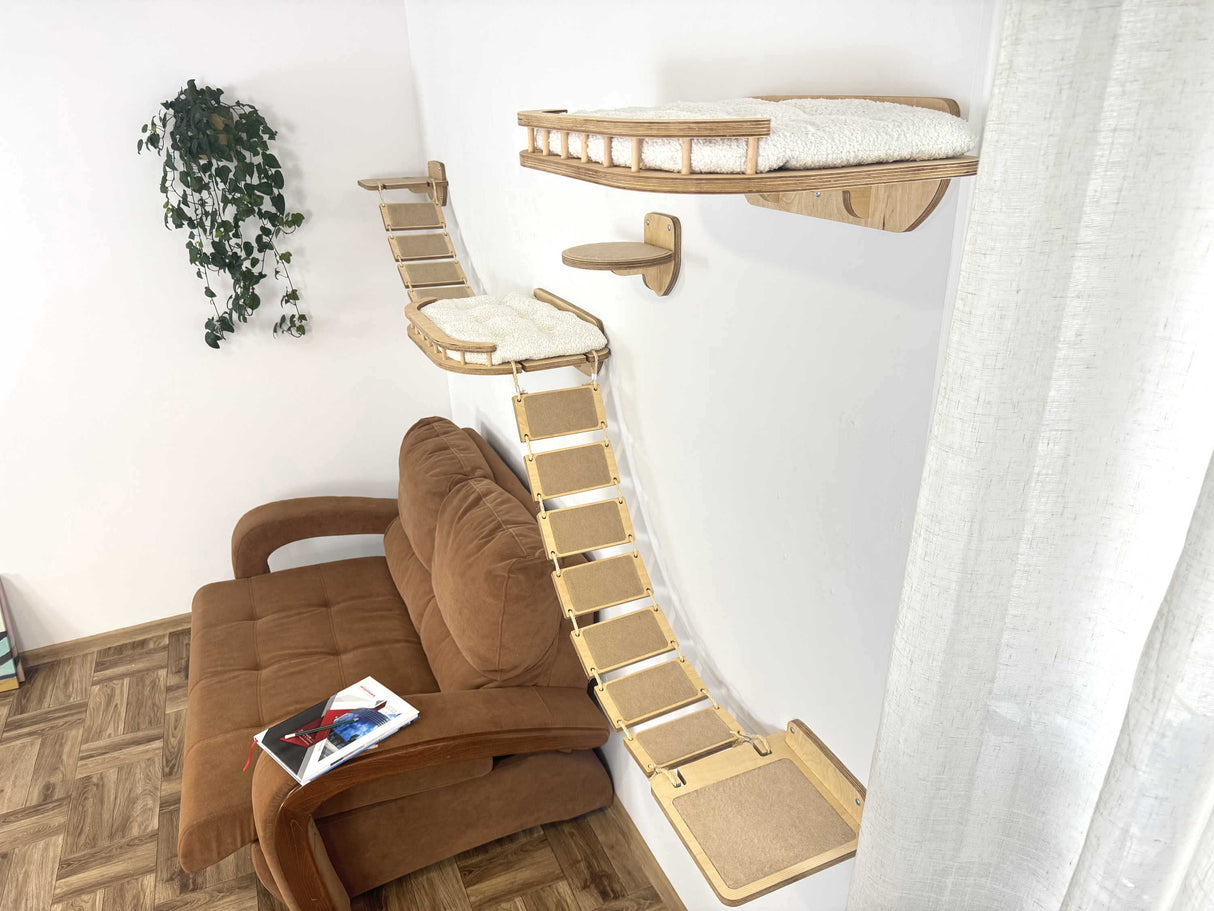 cat bridge for wall