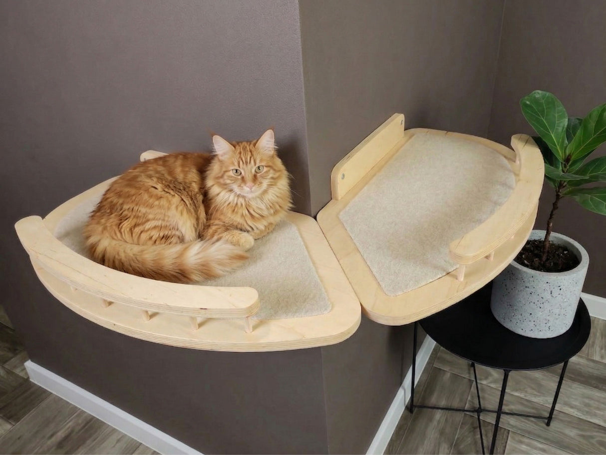 Natural Cat wall beds