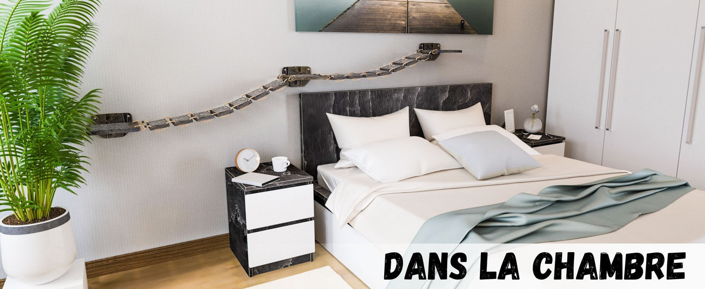 élément mural pour chat