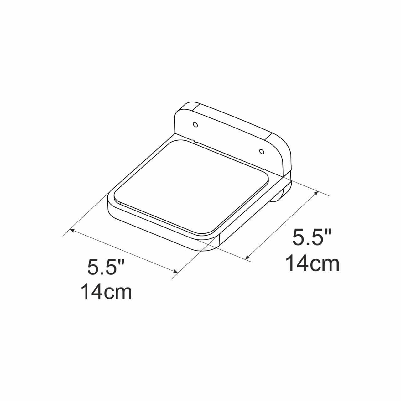 Eco-friendly pine cat furniture step, 5.5-inch platform for comfortable movement between shelves.