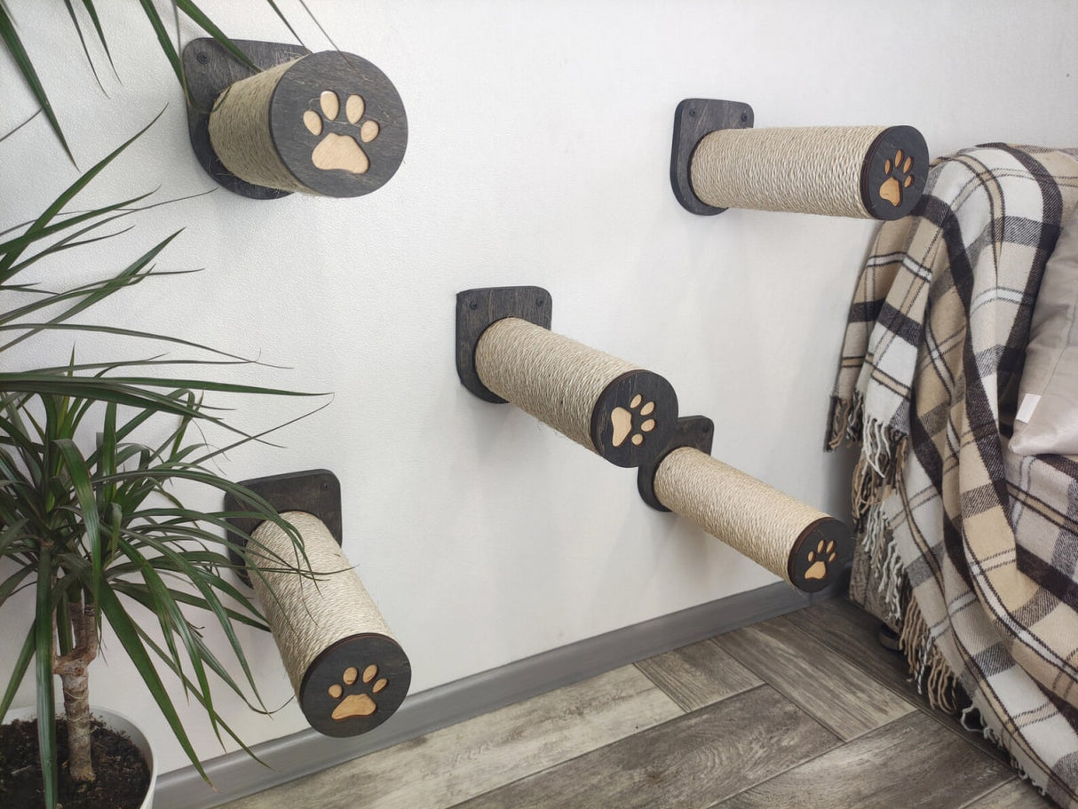 set of 5 sisal steps for cat