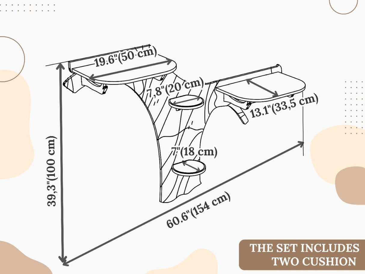 wall mount cat shelves