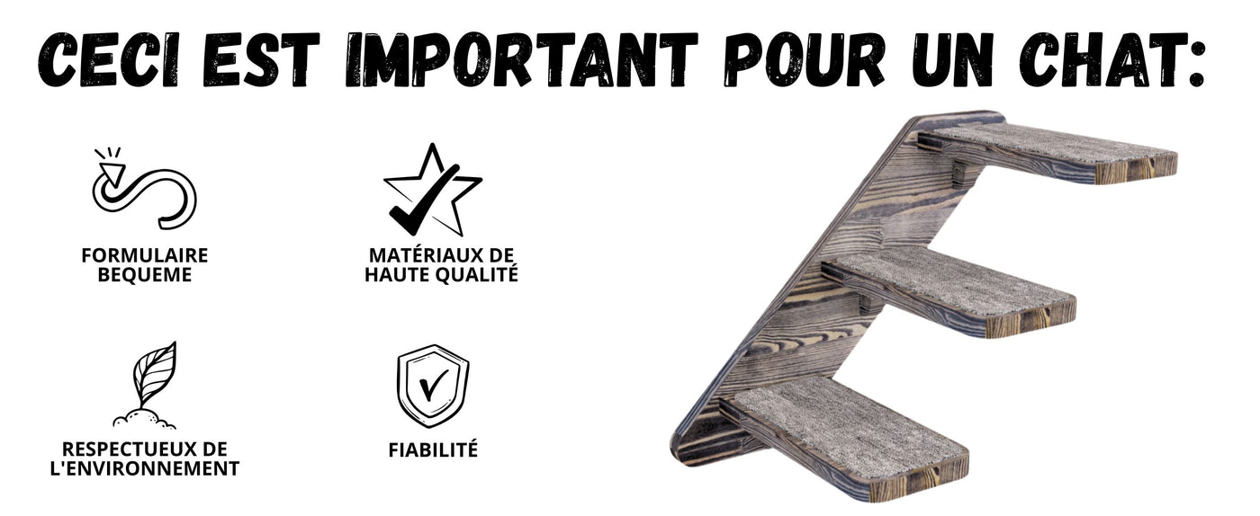élément mural pour chat