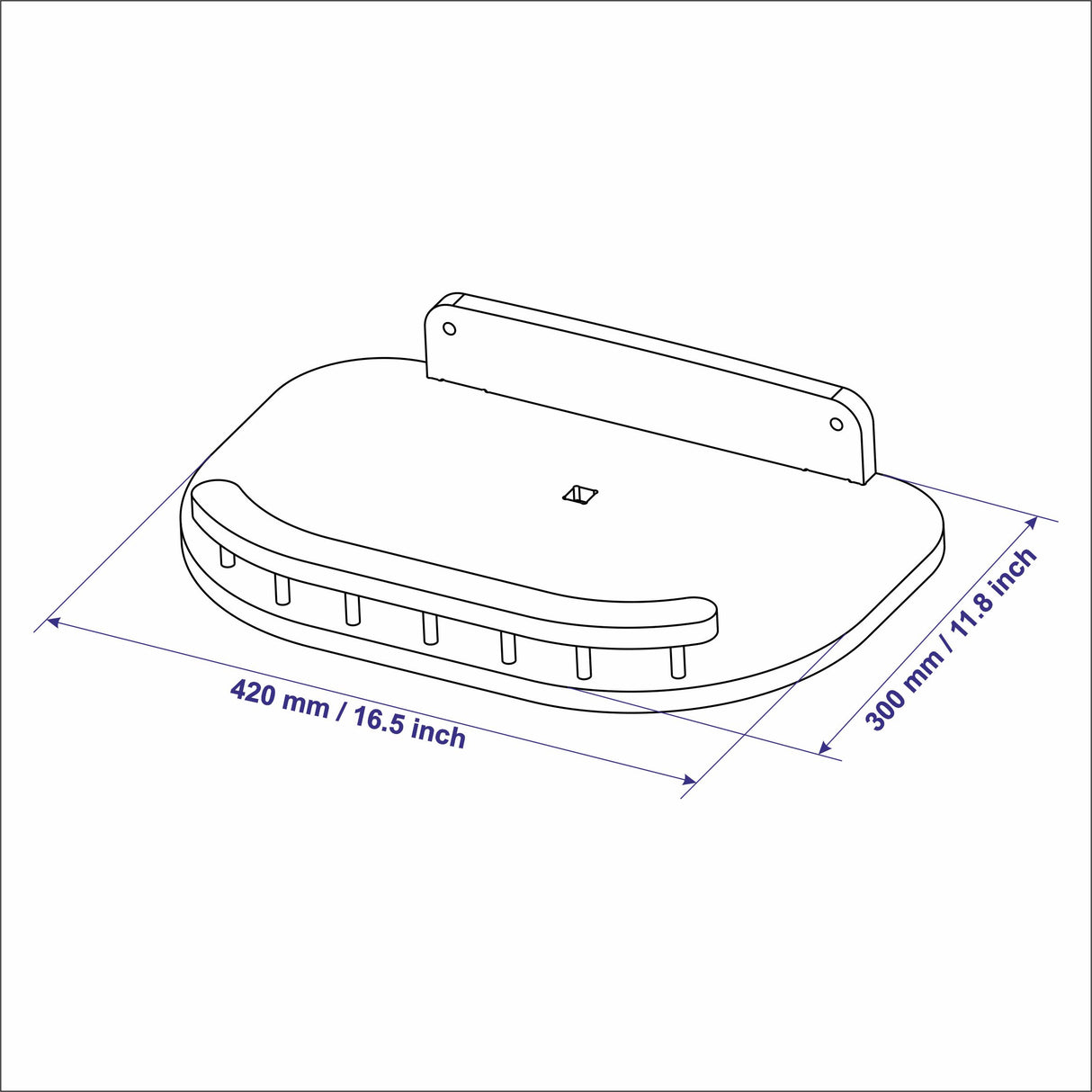 Standard Cat Wall Shelf with Cushion
