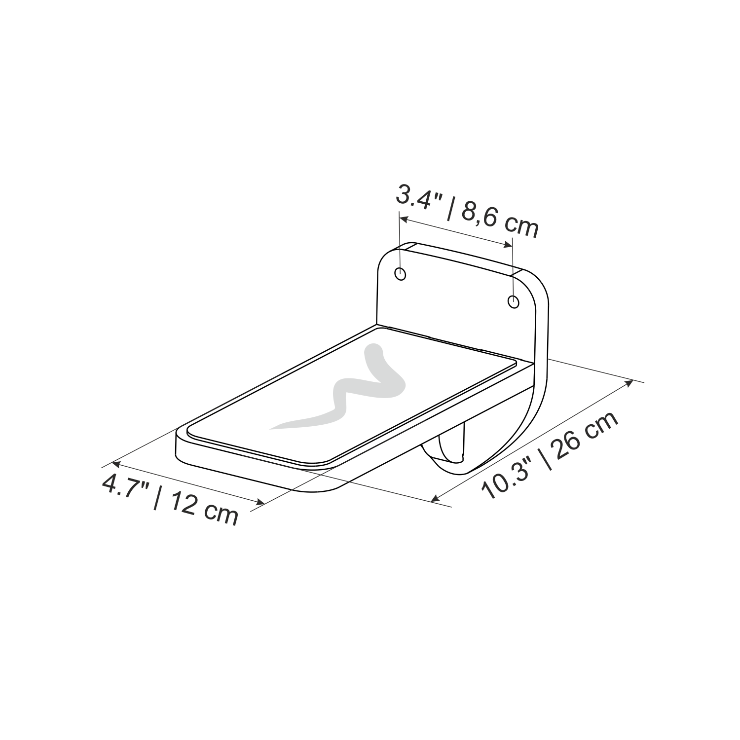 Cat wall step size