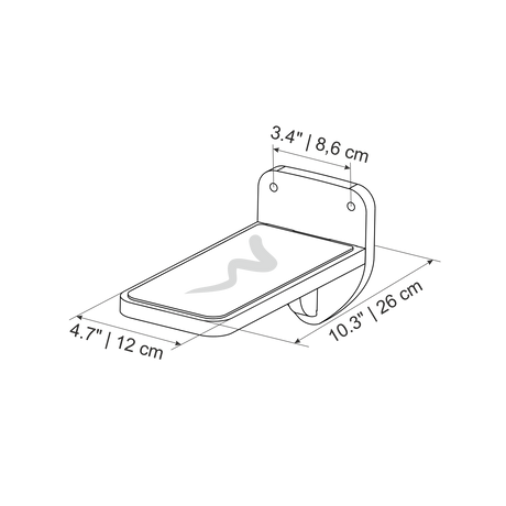 Cat wall step size