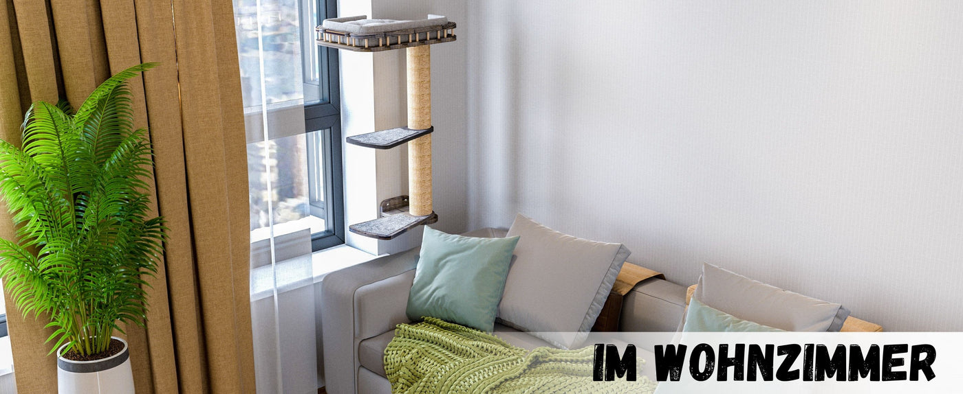 wandkratzbaum für katzen