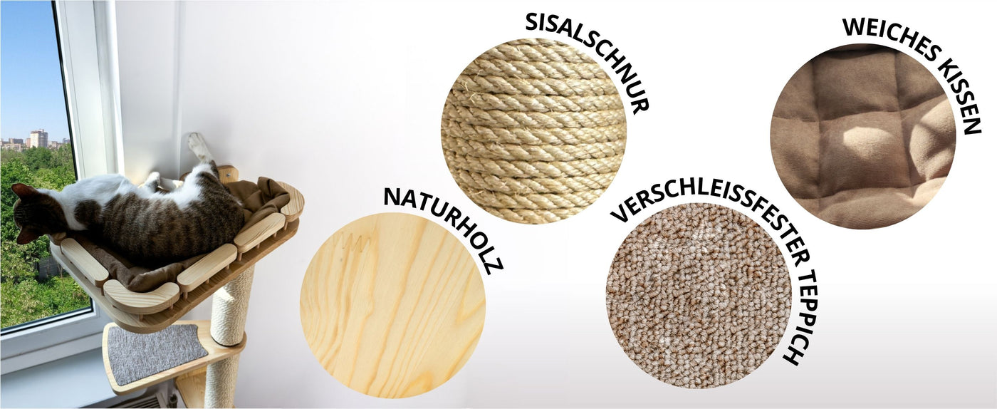 kratzbaum wandmontage