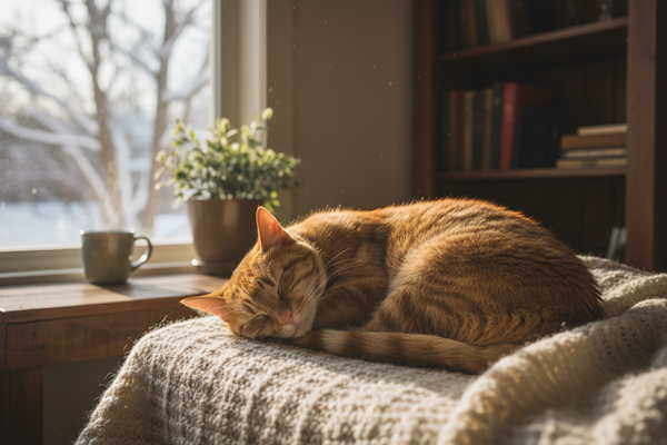Gardez votre chat au chaud et en bonne santé cet hiver