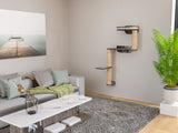 Cat Tree with Scratching Posts and Platforms