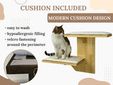 Wall shelves for cats, Cat Climbing Wall, Furniture for cats / Shelves for cats made of natural wood