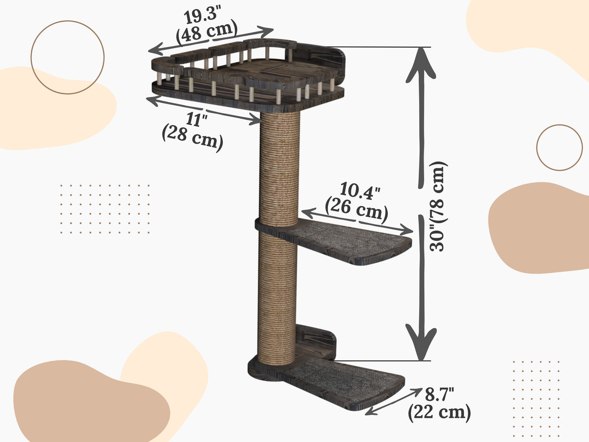 Cat Window Scratching Pole