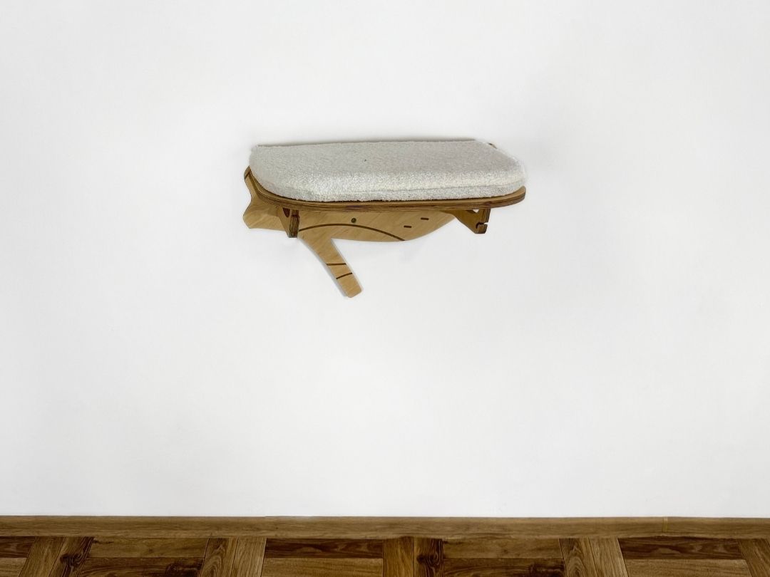 Lit mural pour chat – Design en forme de branche