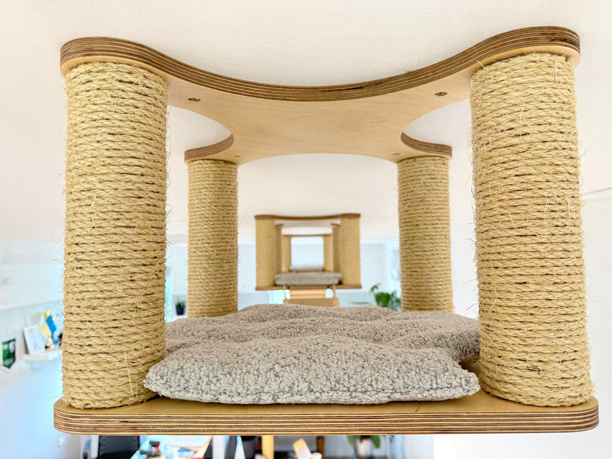 floating cat shelves