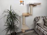 Cat furniture set "Snake", Vertical climbing system for a cat