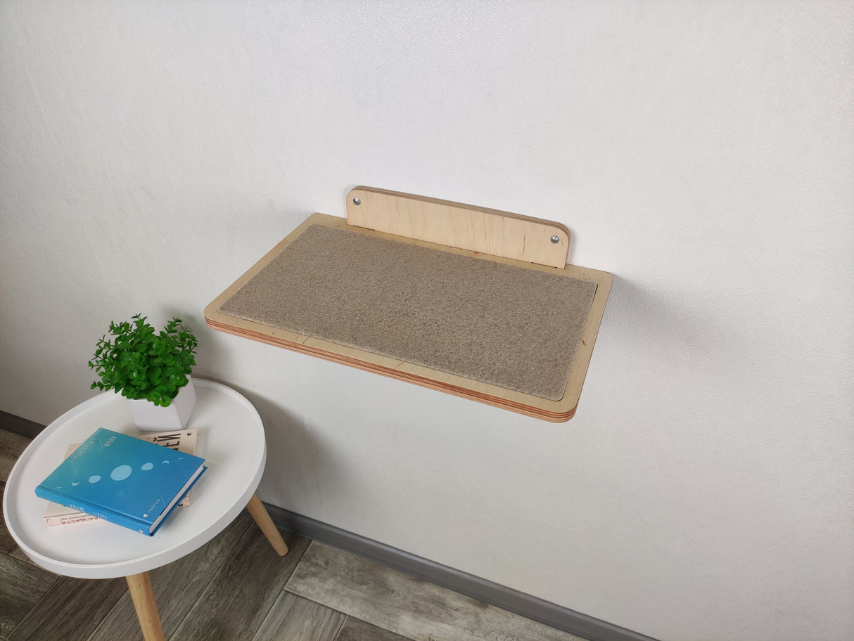 Cat wall furniture, Flat shelf for cats, Cat perch, Cat steps