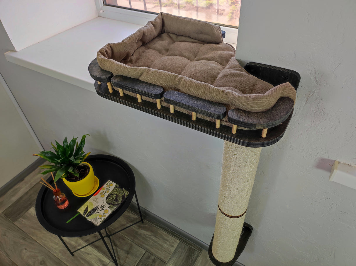 Cat Window Scratching Pole