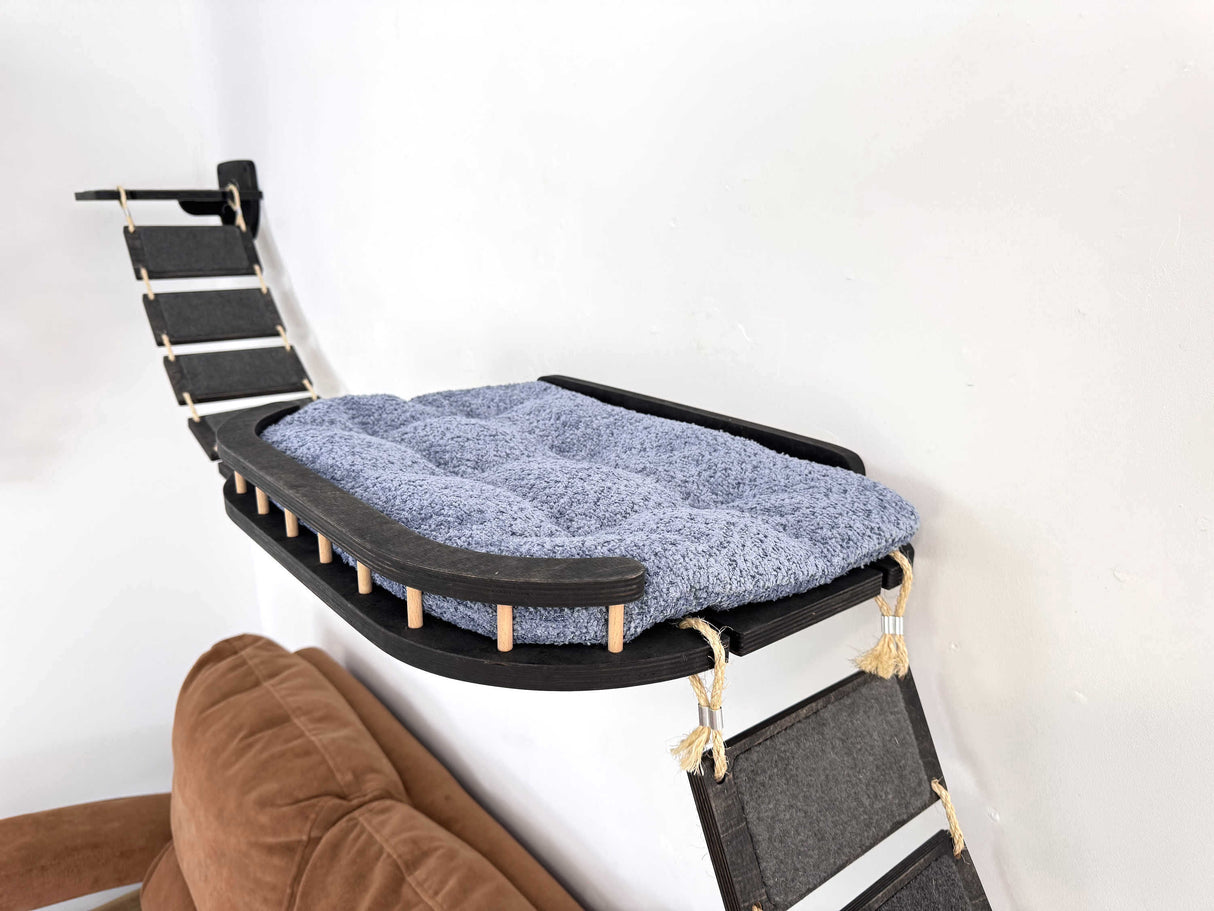 cat wall bridge