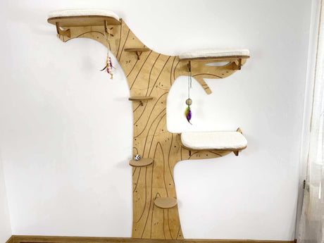cat wall shelves