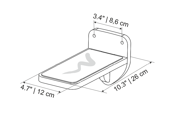 Flat shelf set, Cat steps and Cat Perch