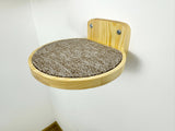 Wall round step for a cat, Cat wall step, Cat ladder