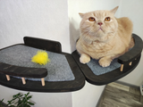 Cat shelf, Wall furniture, Cat corner, Modern cat tree, Floating cat bed