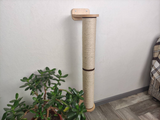 Scratching post for cats - wall mounted