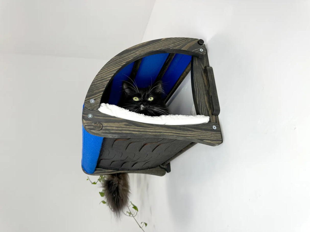 Wall cat cave, Cat wall tunnel, Cat perch