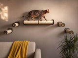 Cat wall sisal steps and scratching post 